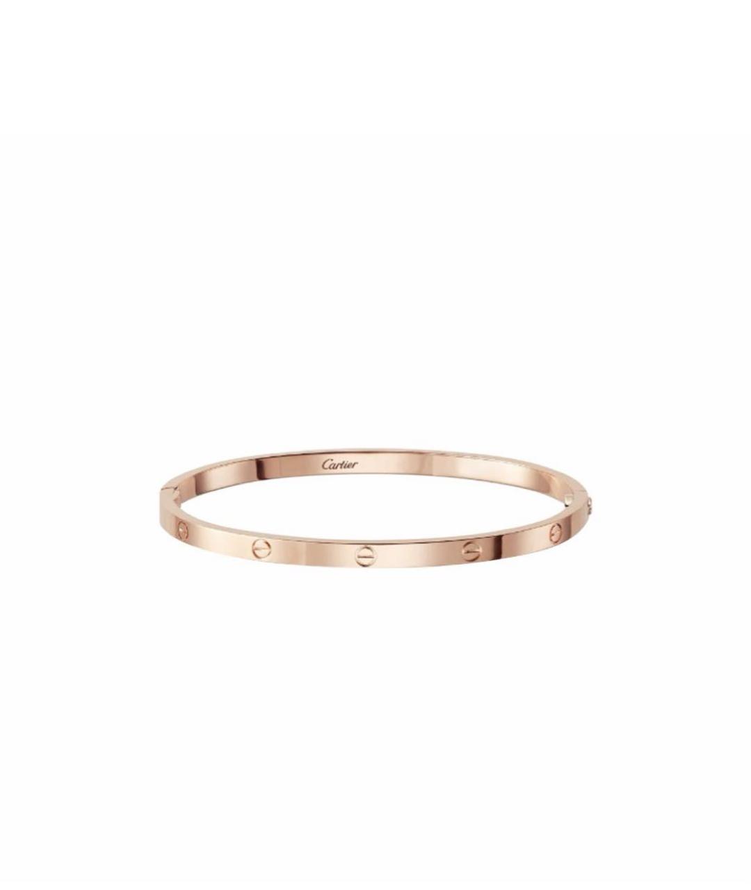 CARTIER Розовый браслет из розового золота, фото 7