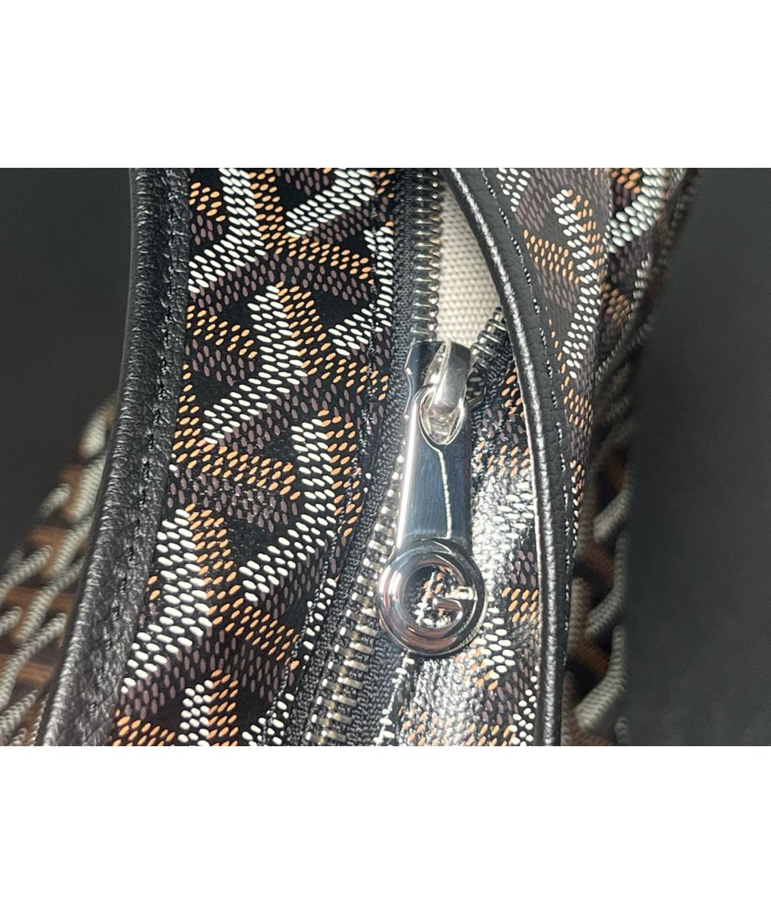 GOYARD Коричневая сумка через плечо, фото 4