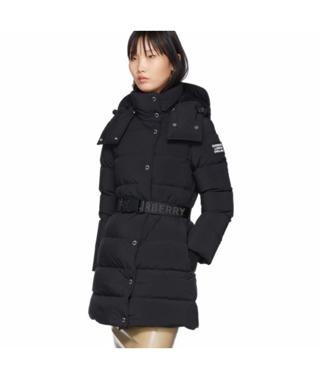 BURBERRY Черный пуховик, фото 5