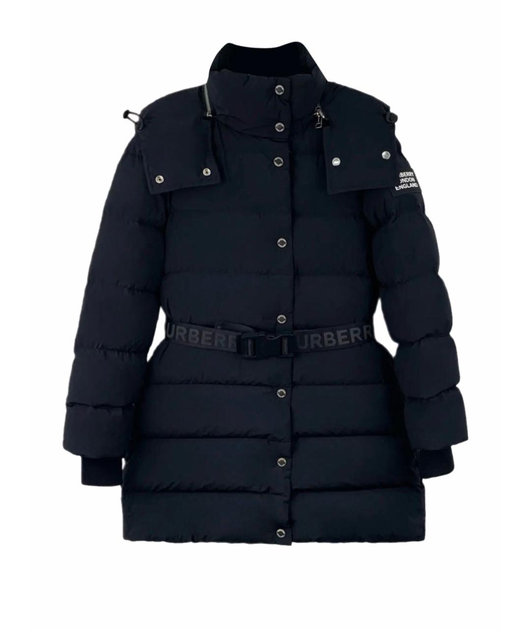 BURBERRY Черный пуховик, фото 1