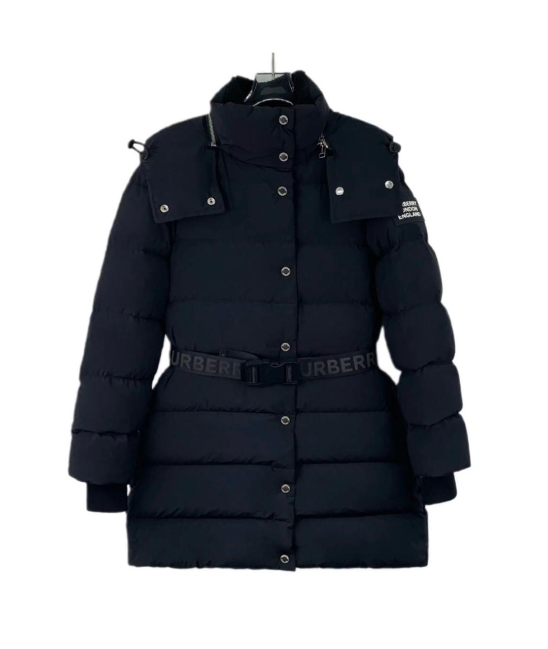 BURBERRY Черный пуховик, фото 6