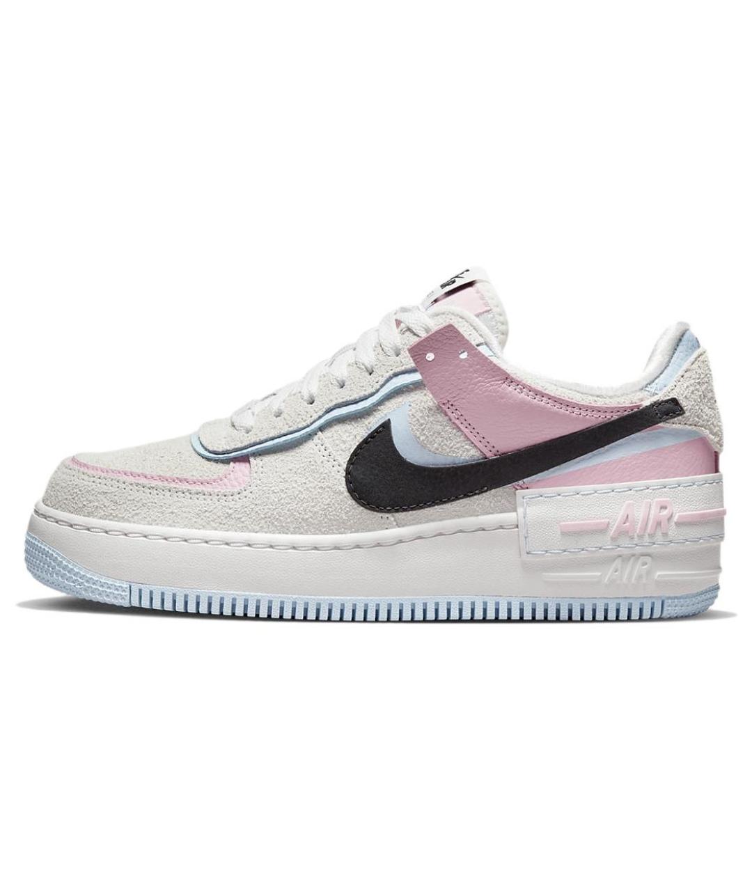 NIKE Розовые кожаные кроссовки, фото 5
