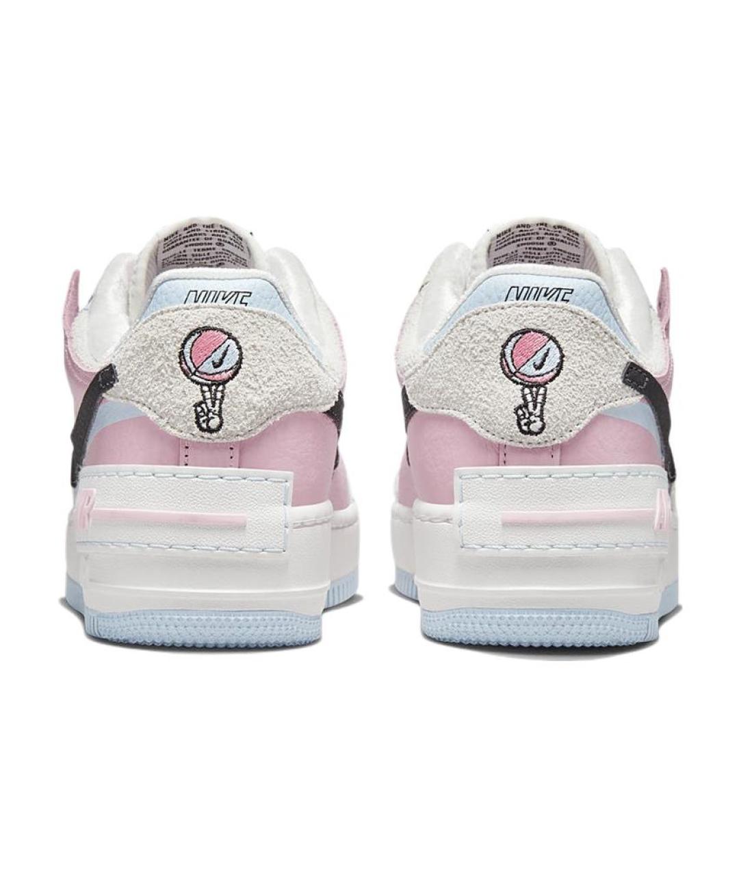 NIKE Розовые кожаные кроссовки, фото 6