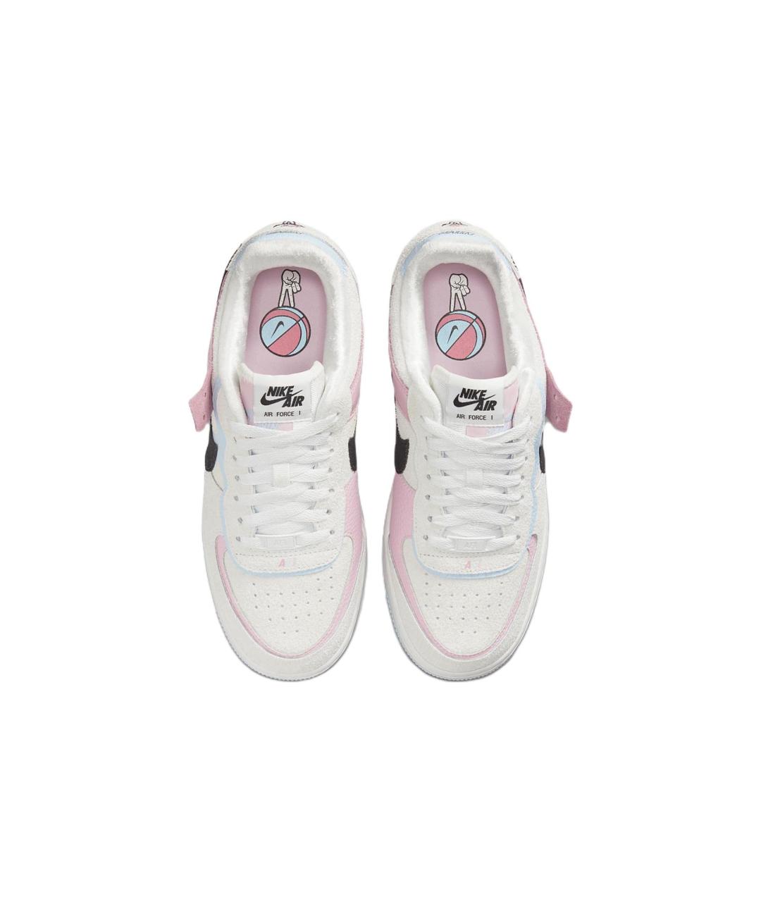 NIKE Розовые кожаные кроссовки, фото 4