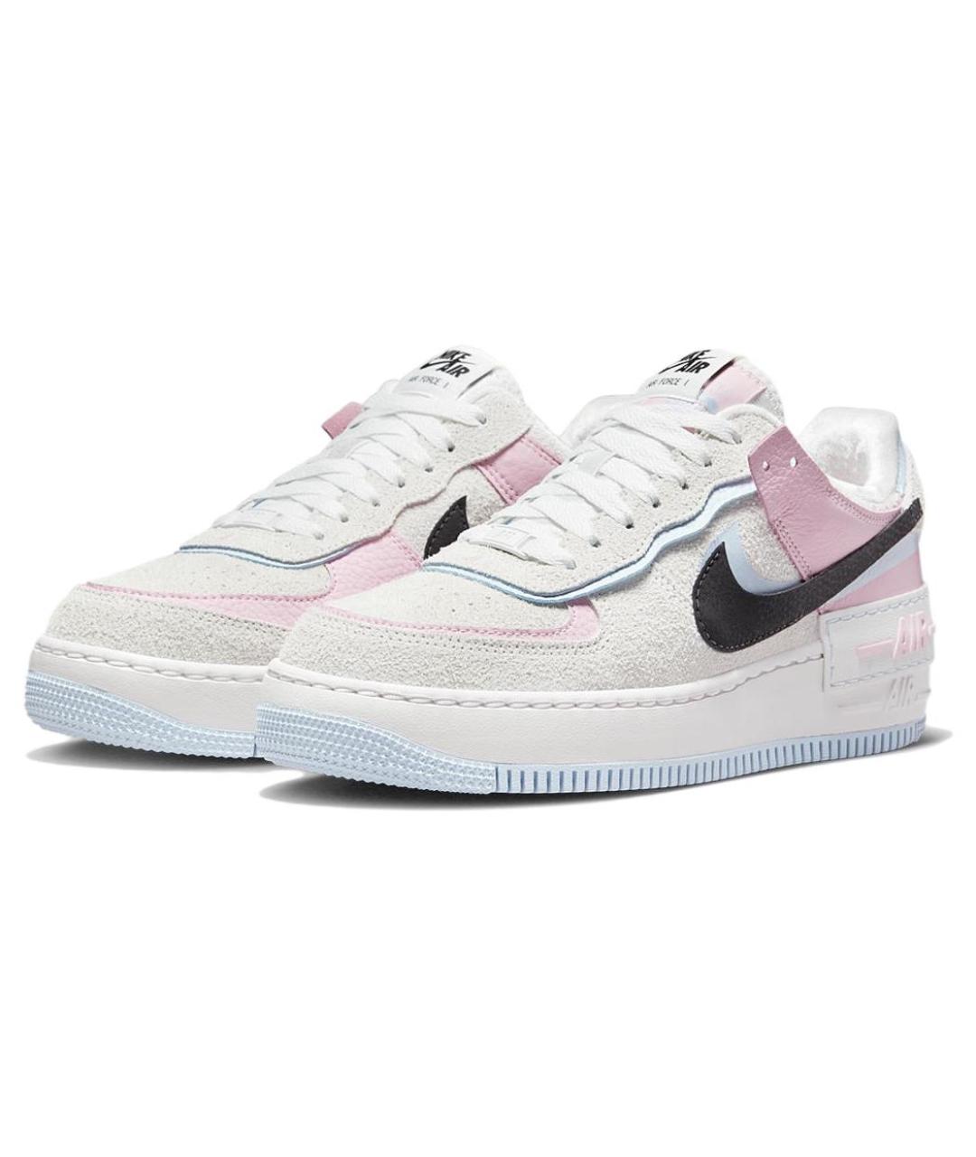 NIKE Розовые кожаные кроссовки, фото 3