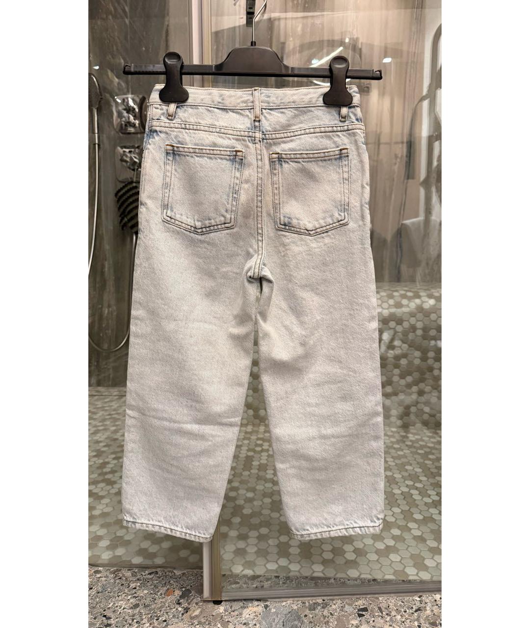 American vintage Голубые хлопковые детские джинсы, фото 2