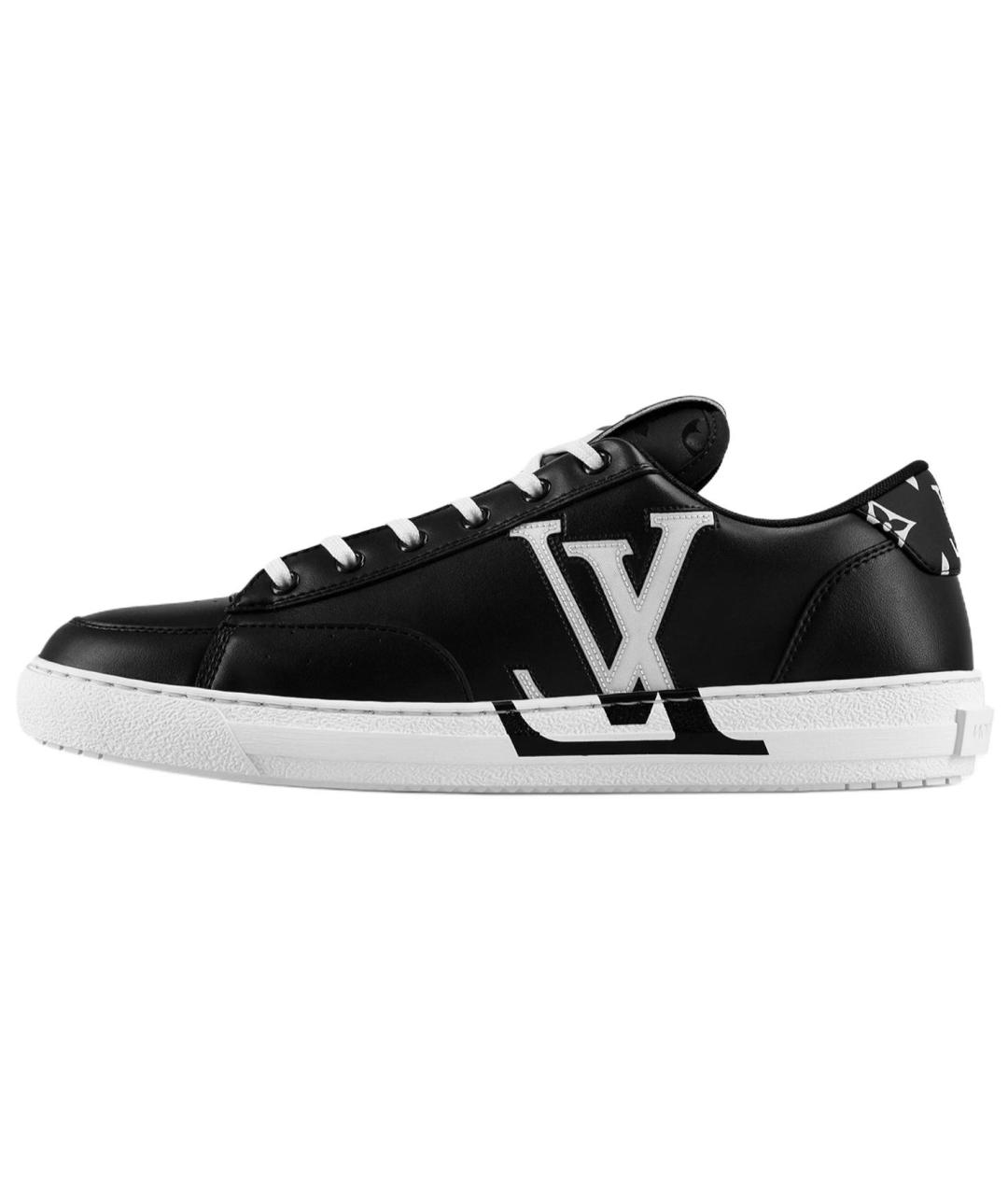 LOUIS VUITTON Черные низкие кроссовки / кеды, фото 6