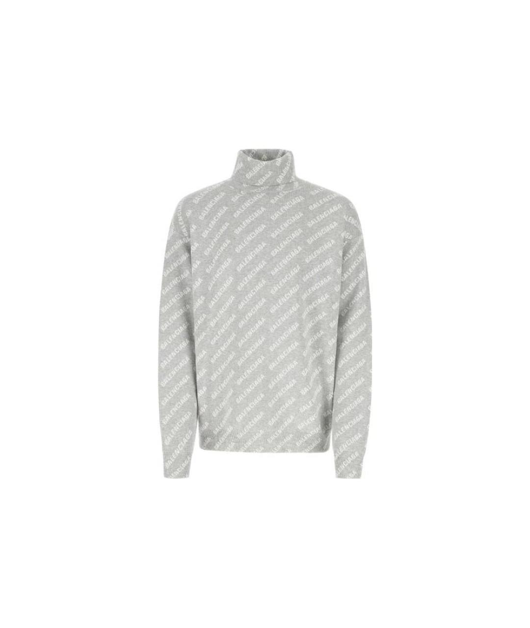 BALENCIAGA Серый джемпер / свитер, фото 3