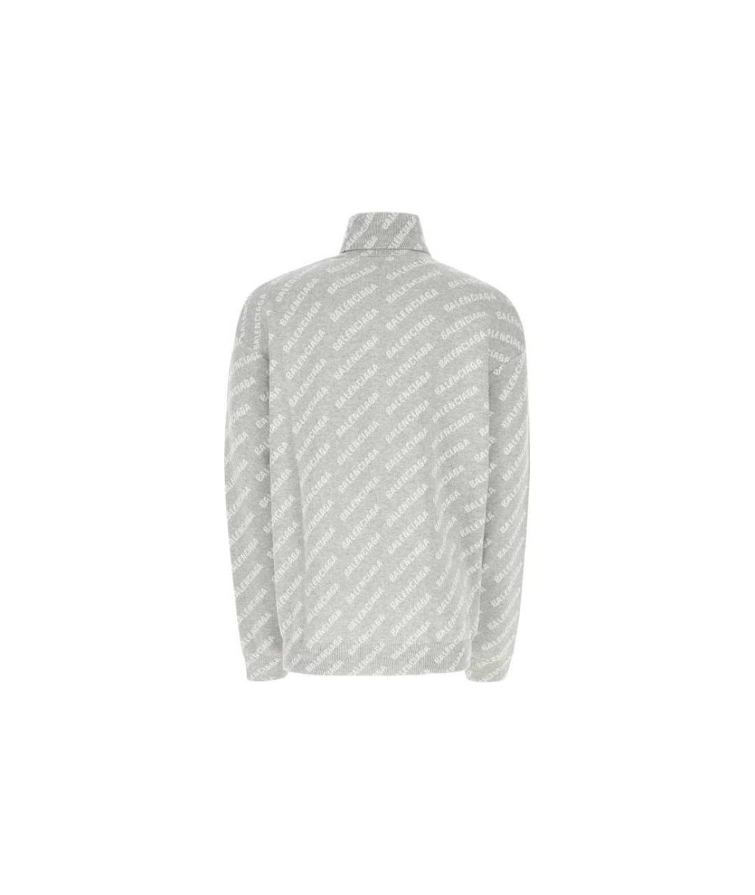 BALENCIAGA Серый джемпер / свитер, фото 2