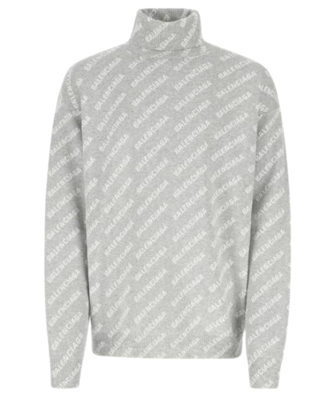 BALENCIAGA Серый джемпер / свитер, фото 1