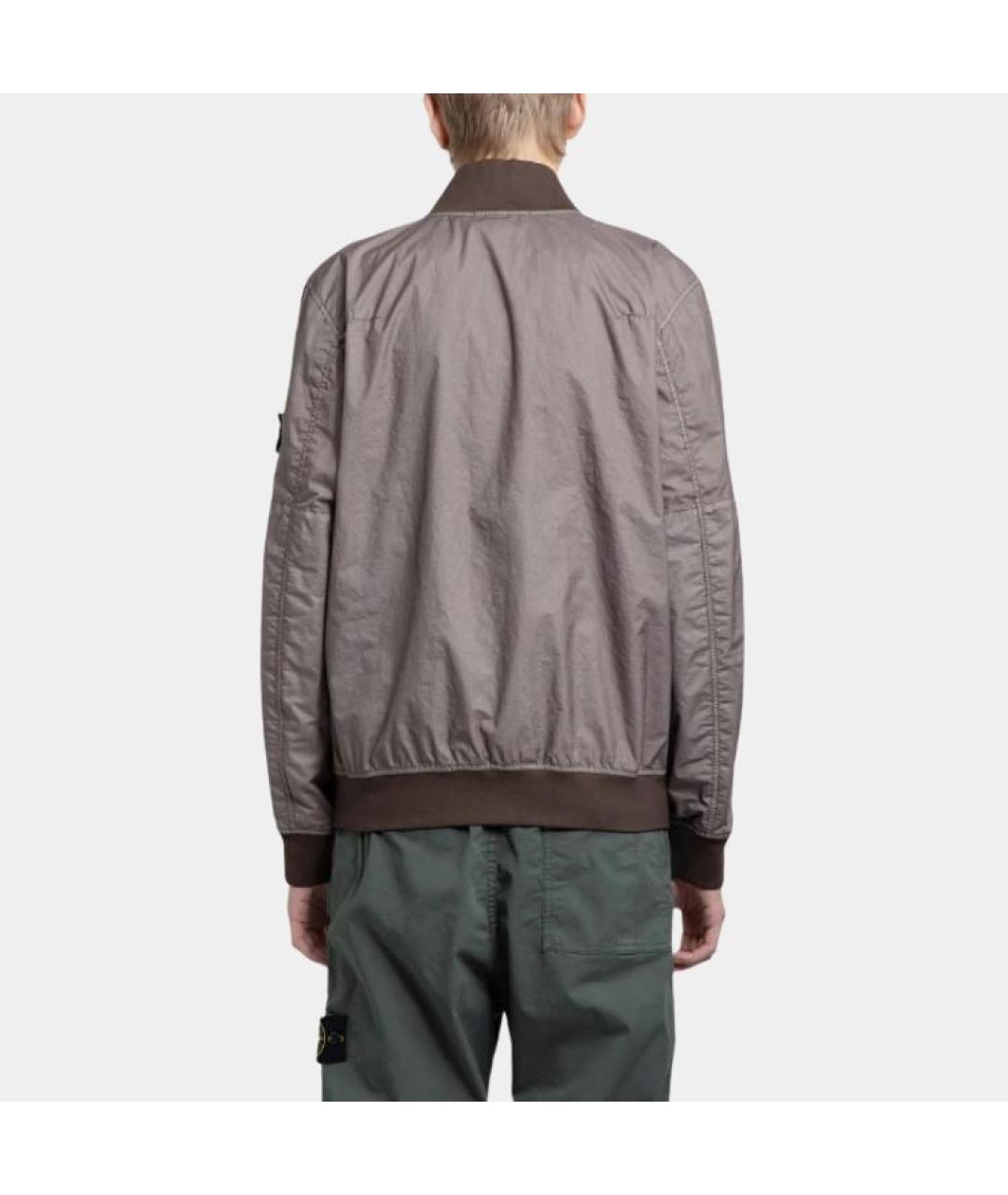 STONE ISLAND Серая куртка, фото 4