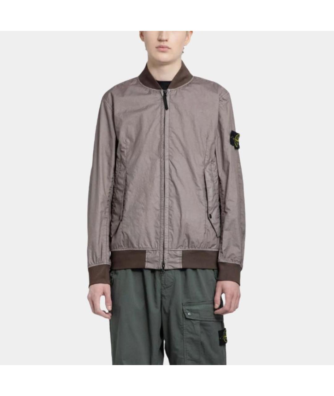STONE ISLAND Серая куртка, фото 5