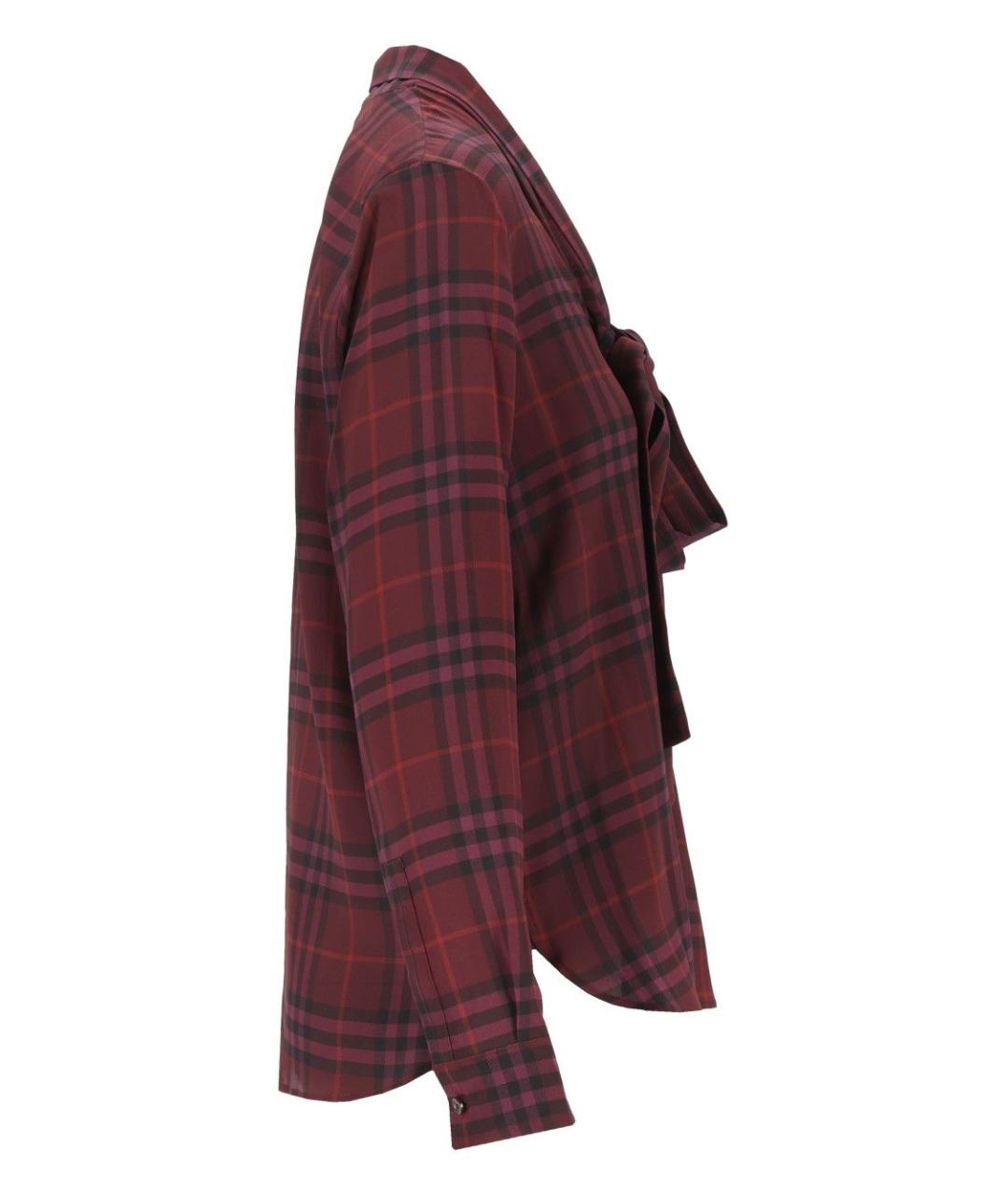 BURBERRY Мульти шелковая рубашка, фото 3