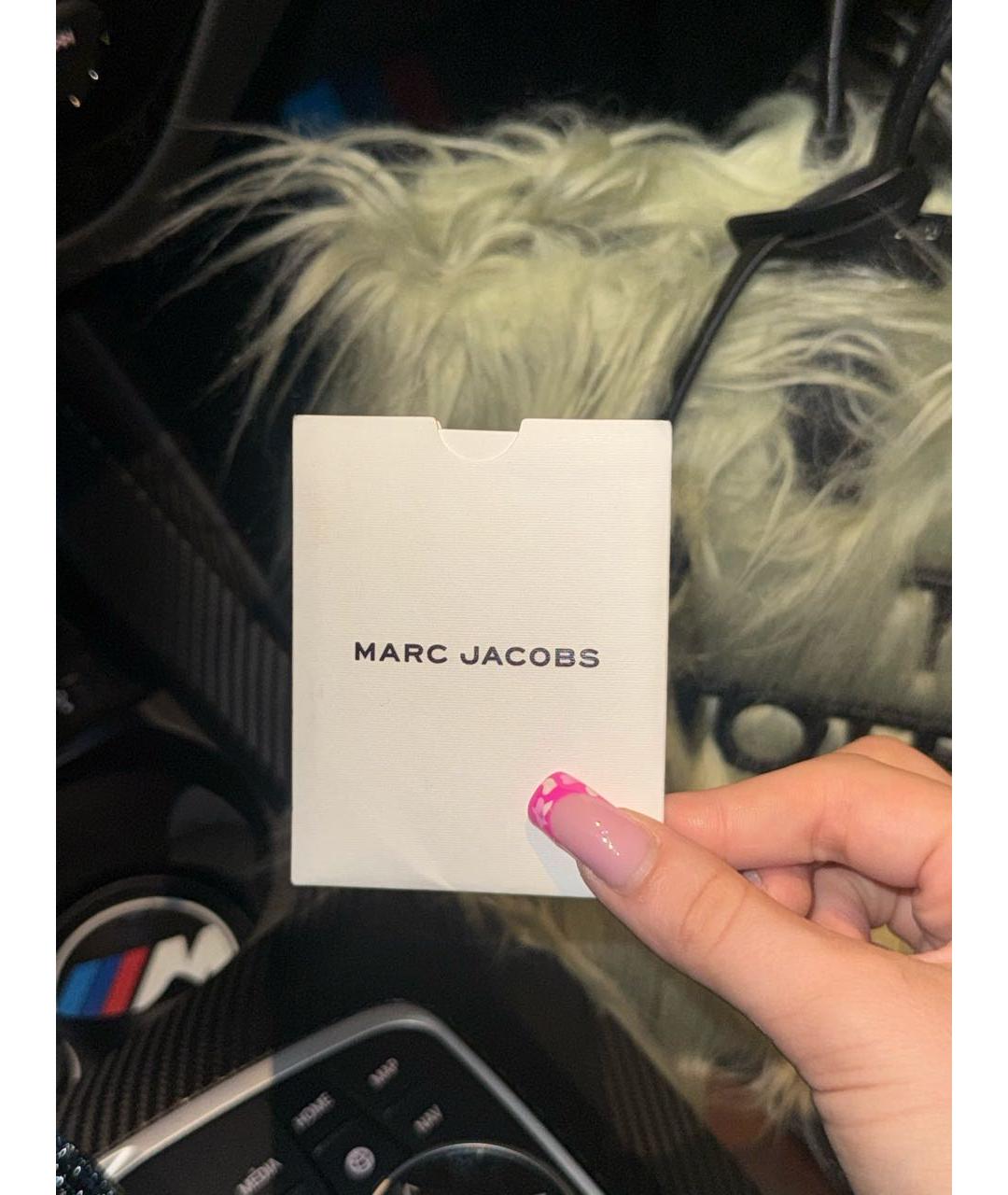 MARC JACOBS Хаки меховая сумка тоут, фото 6
