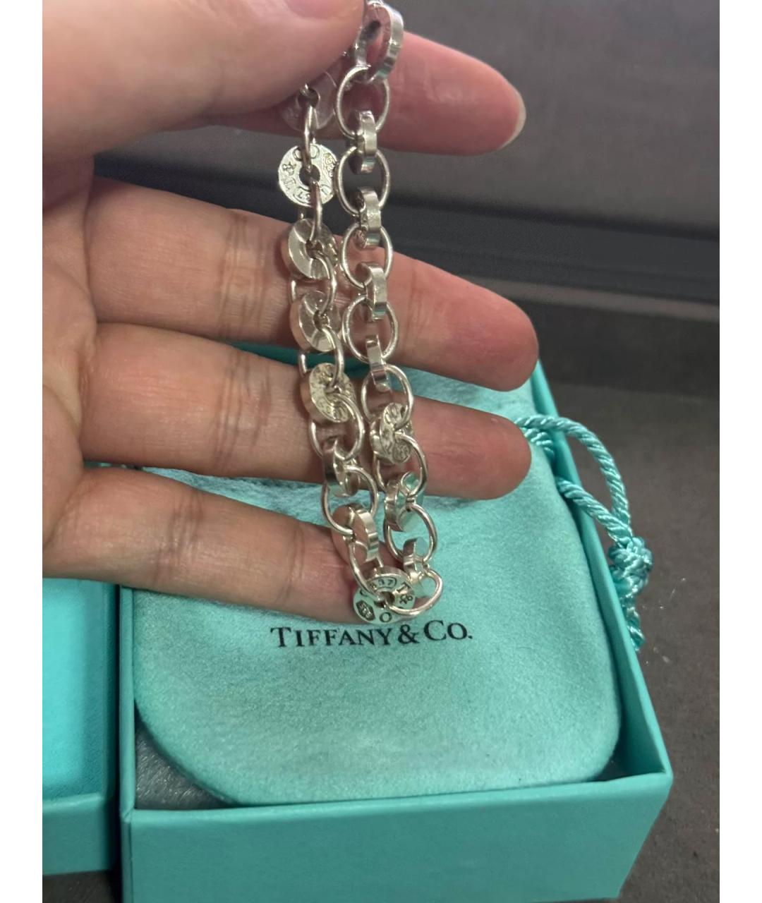 TIFFANY&CO Серебряный серебряный браслет, фото 2