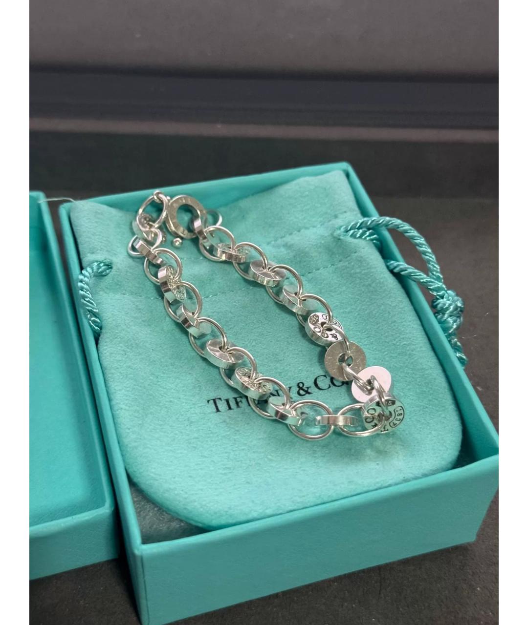 TIFFANY&CO Серебряный серебряный браслет, фото 7