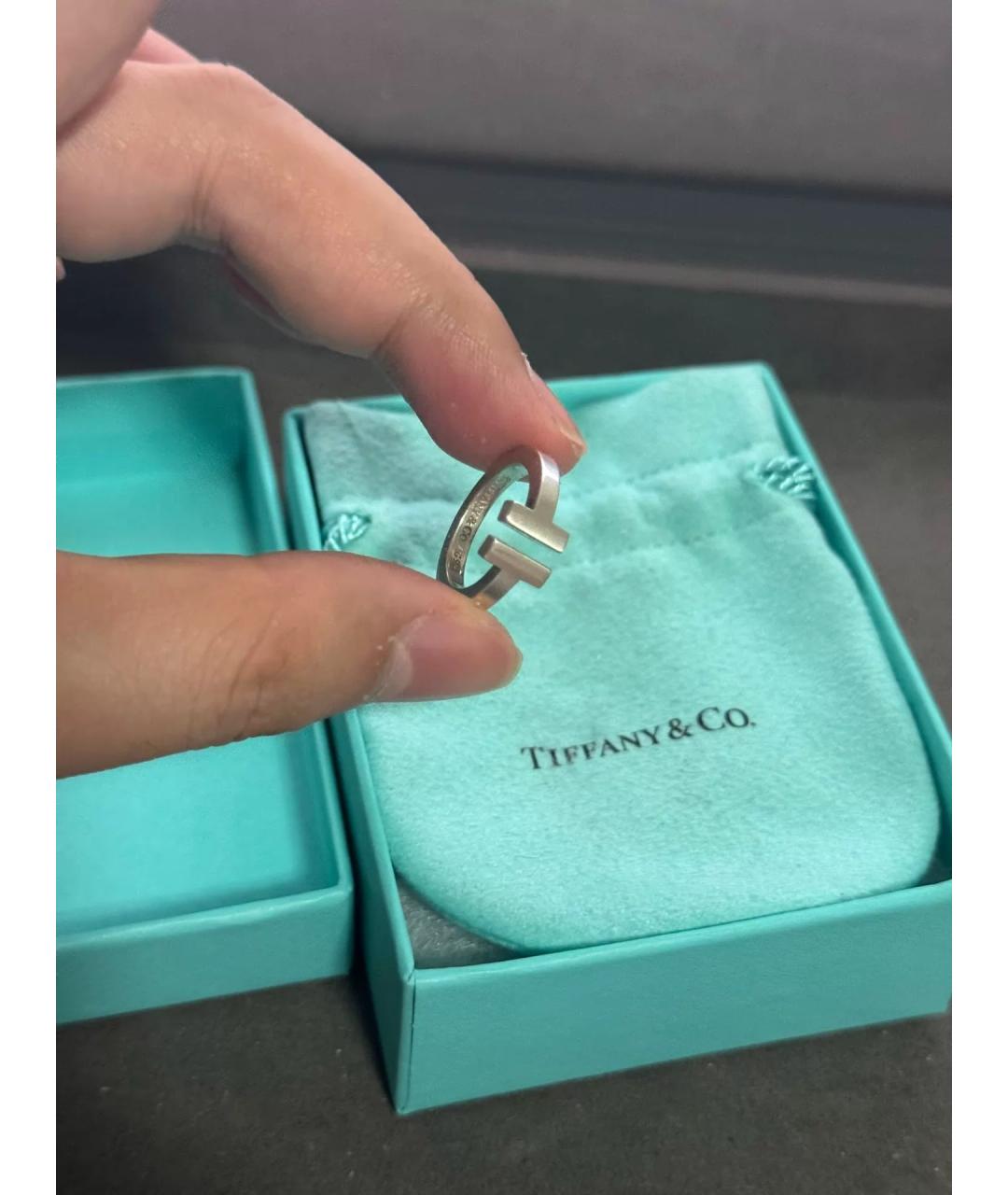 TIFFANY&CO Серебряное серебряное кольцо, фото 2