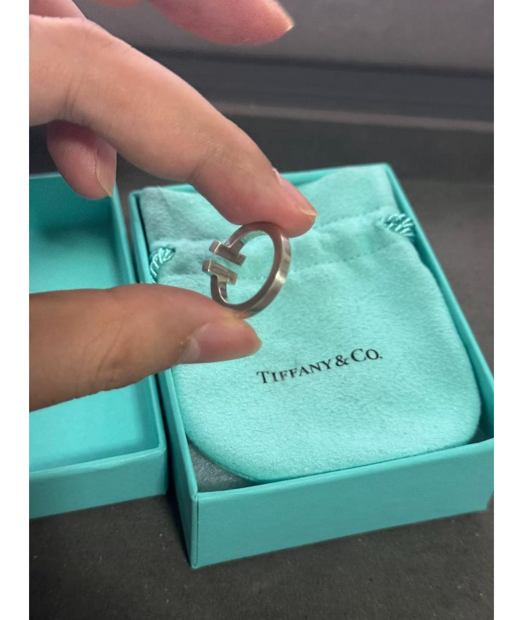 TIFFANY&CO Серебряное серебряное кольцо, фото 4