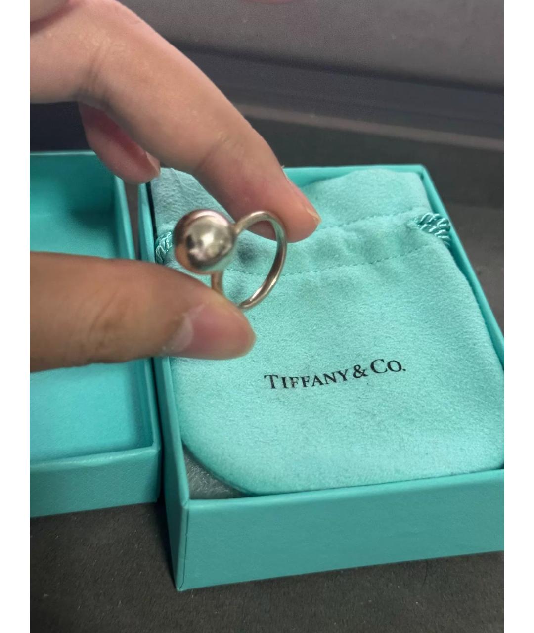 TIFFANY&CO Серебряное серебряное кольцо, фото 3