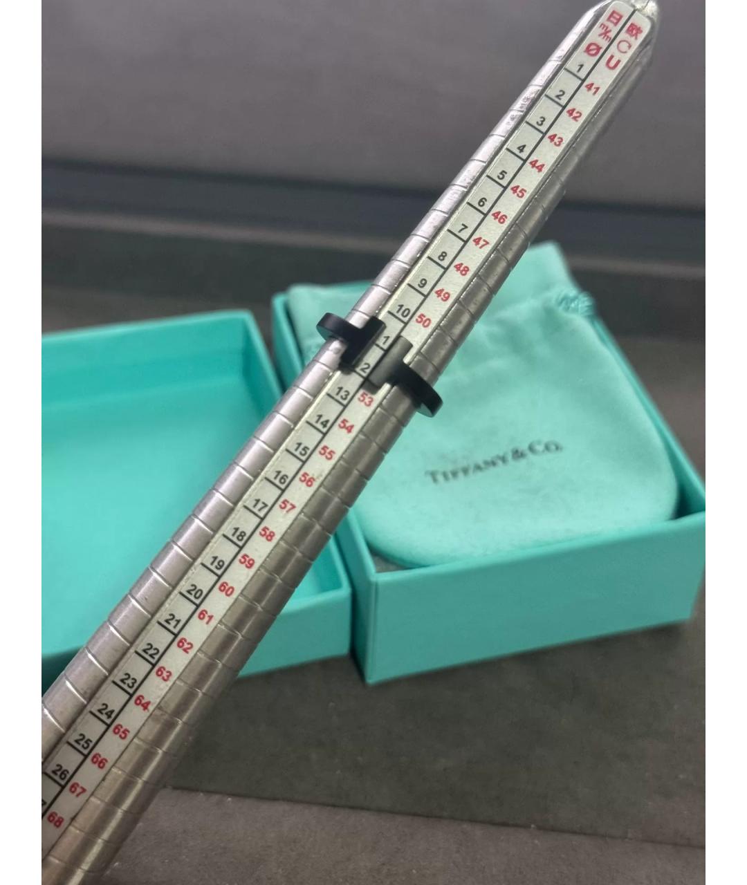 TIFFANY&CO Черное серебряное кольцо, фото 7