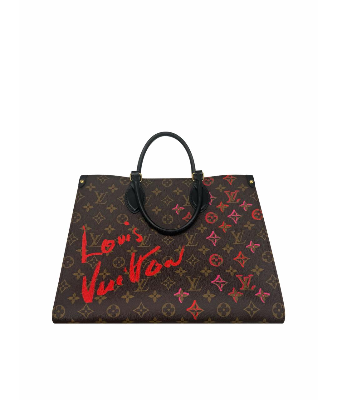 LOUIS VUITTON Черная кожаная сумка через плечо, фото 1