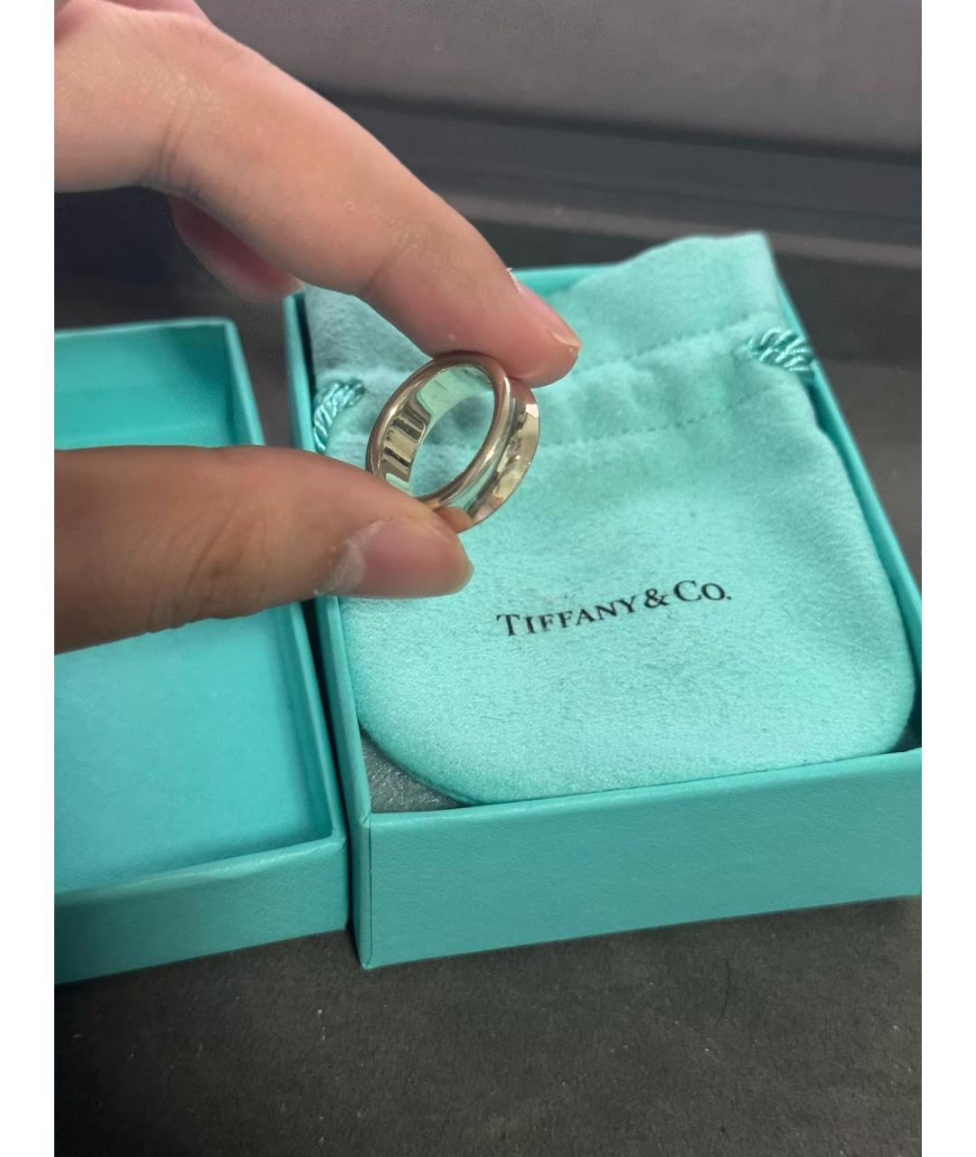 TIFFANY&CO Серебряное серебряное кольцо, фото 4