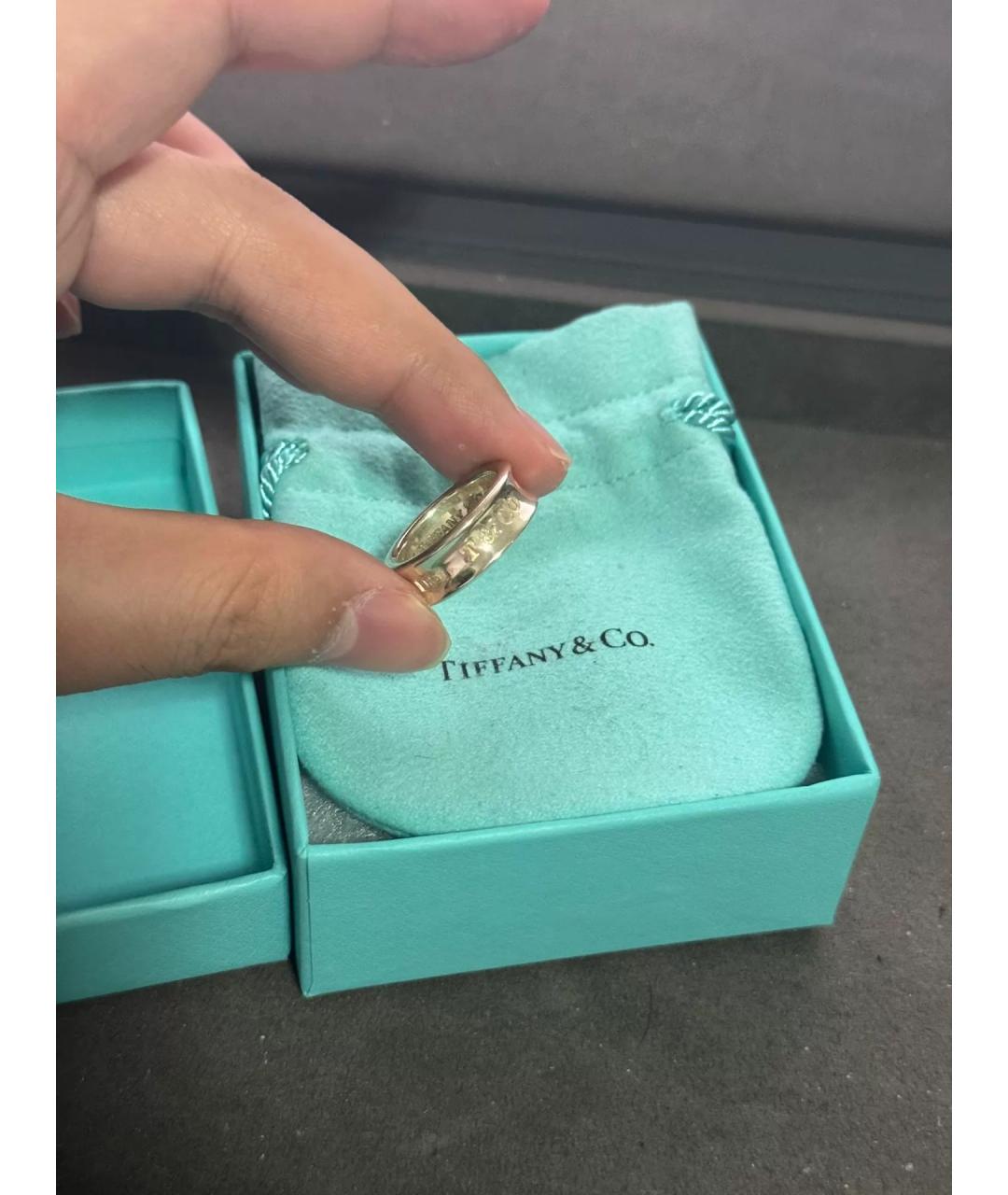 TIFFANY&CO Серебряное серебряное кольцо, фото 6