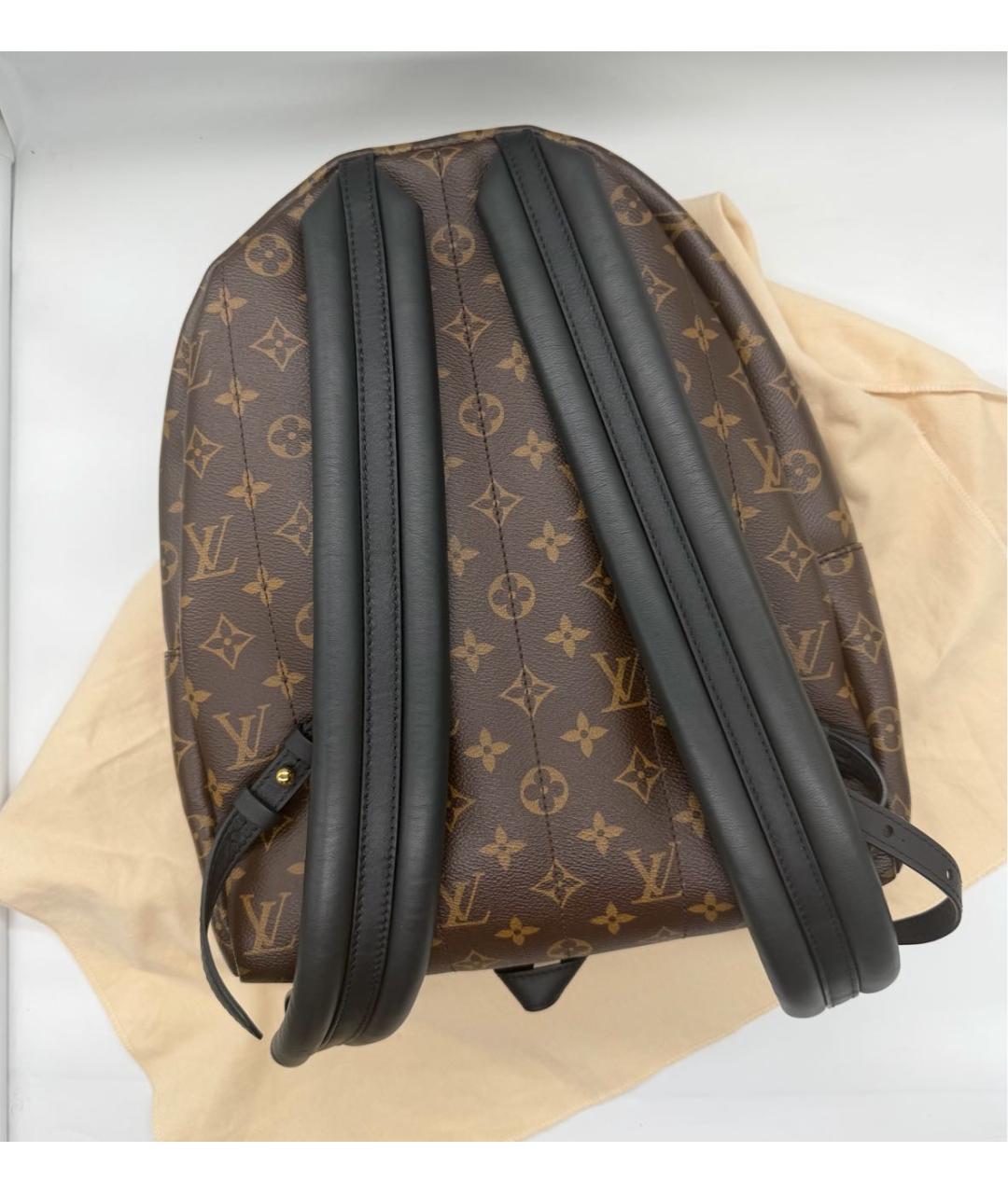 LOUIS VUITTON Коричневый рюкзак из канвы, фото 2