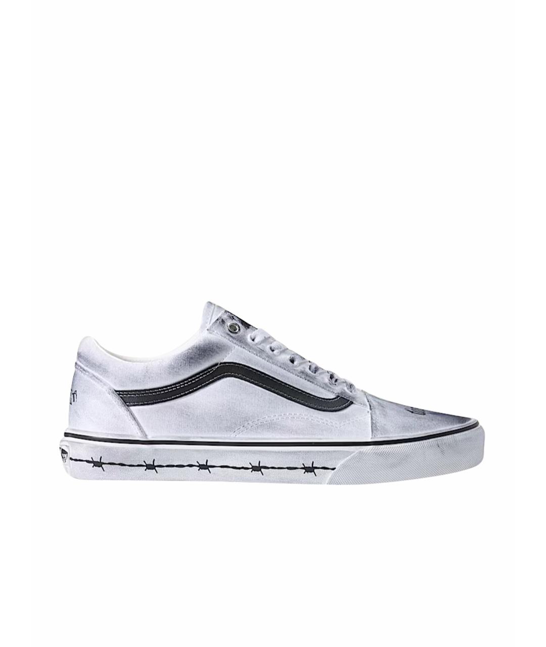 VANS Белые текстильные кеды, фото 1