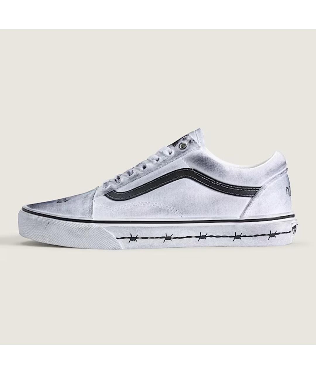 VANS Белые текстильные кеды, фото 10