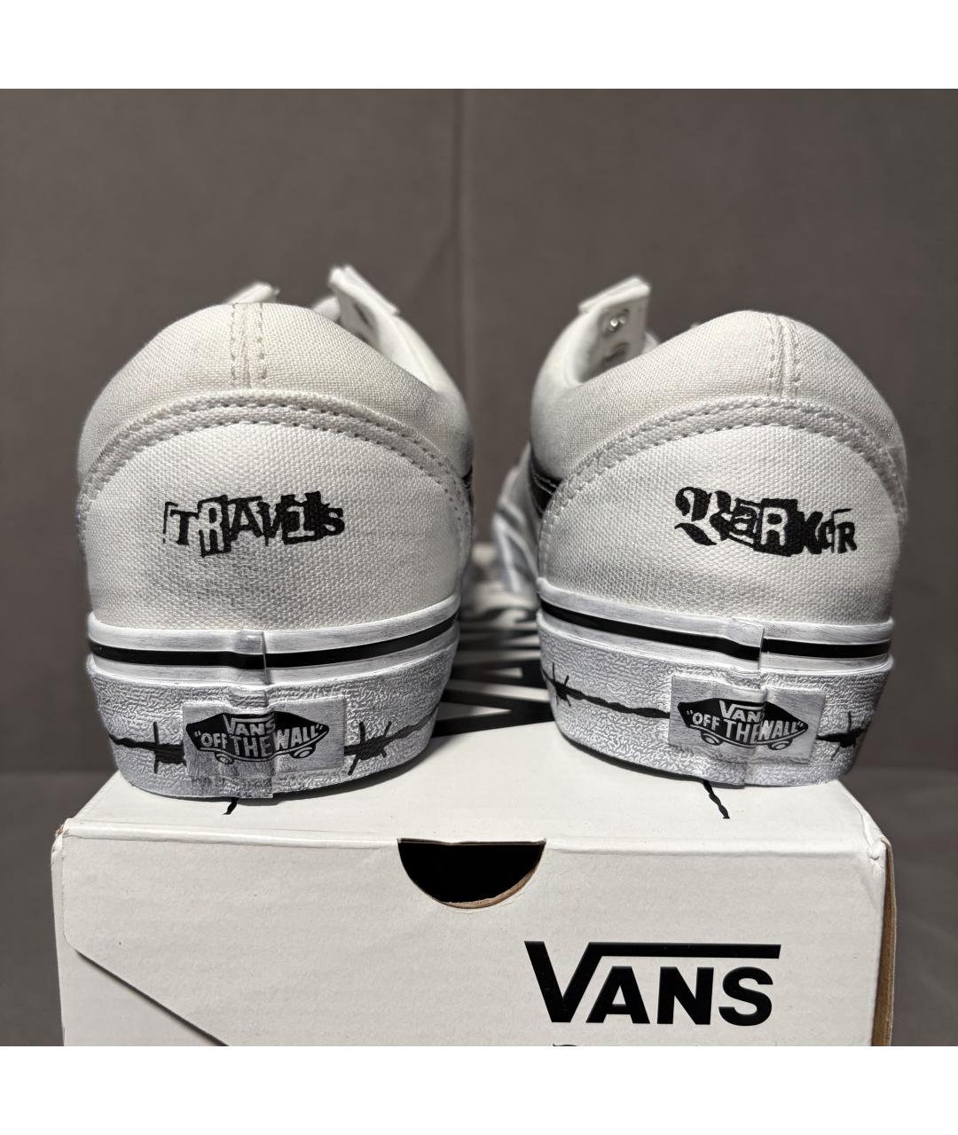 VANS Белые текстильные кеды, фото 7
