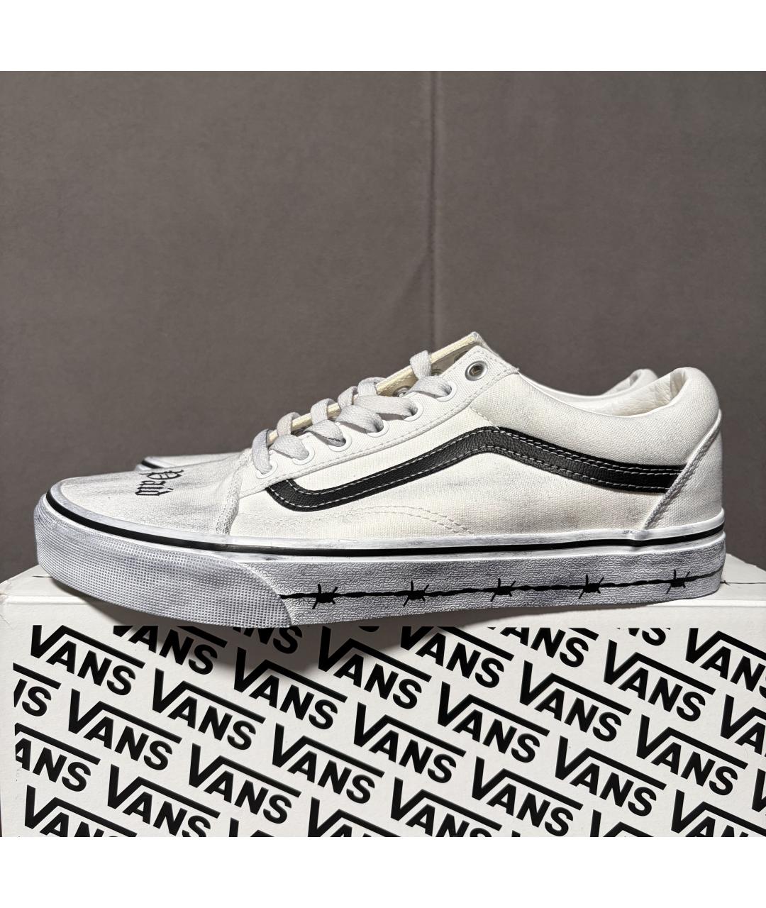 VANS Белые текстильные кеды, фото 2