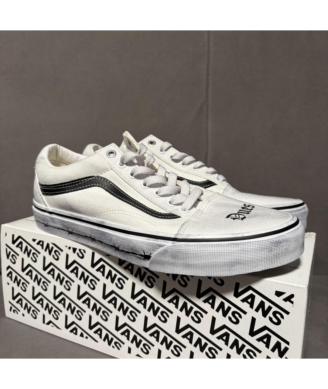VANS Белые текстильные кеды, фото 3