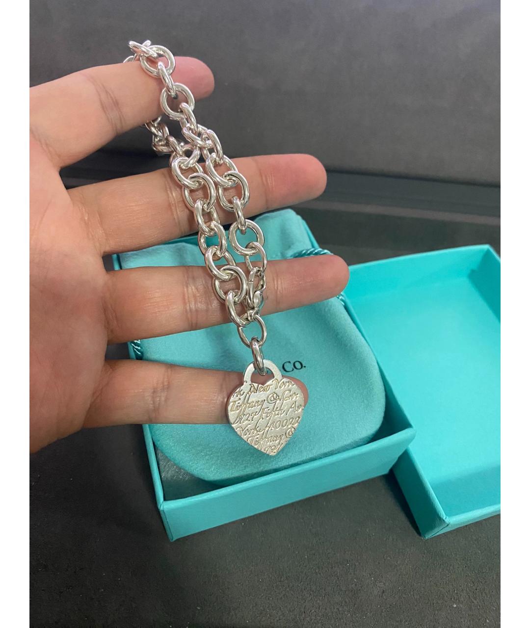 TIFFANY&CO Серебряный серебряный браслет, фото 4