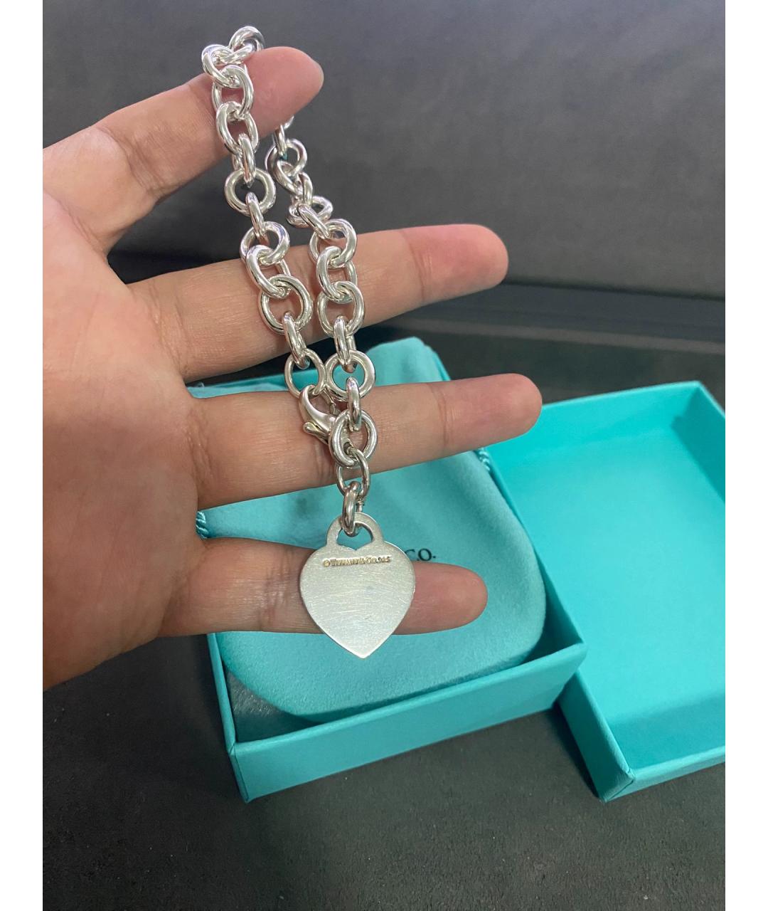 TIFFANY&CO Серебряный серебряный браслет, фото 3