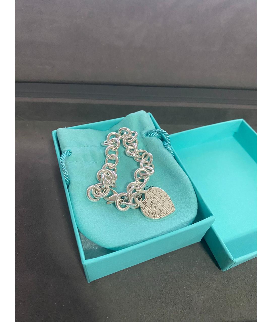 TIFFANY&CO Серебряный серебряный браслет, фото 2
