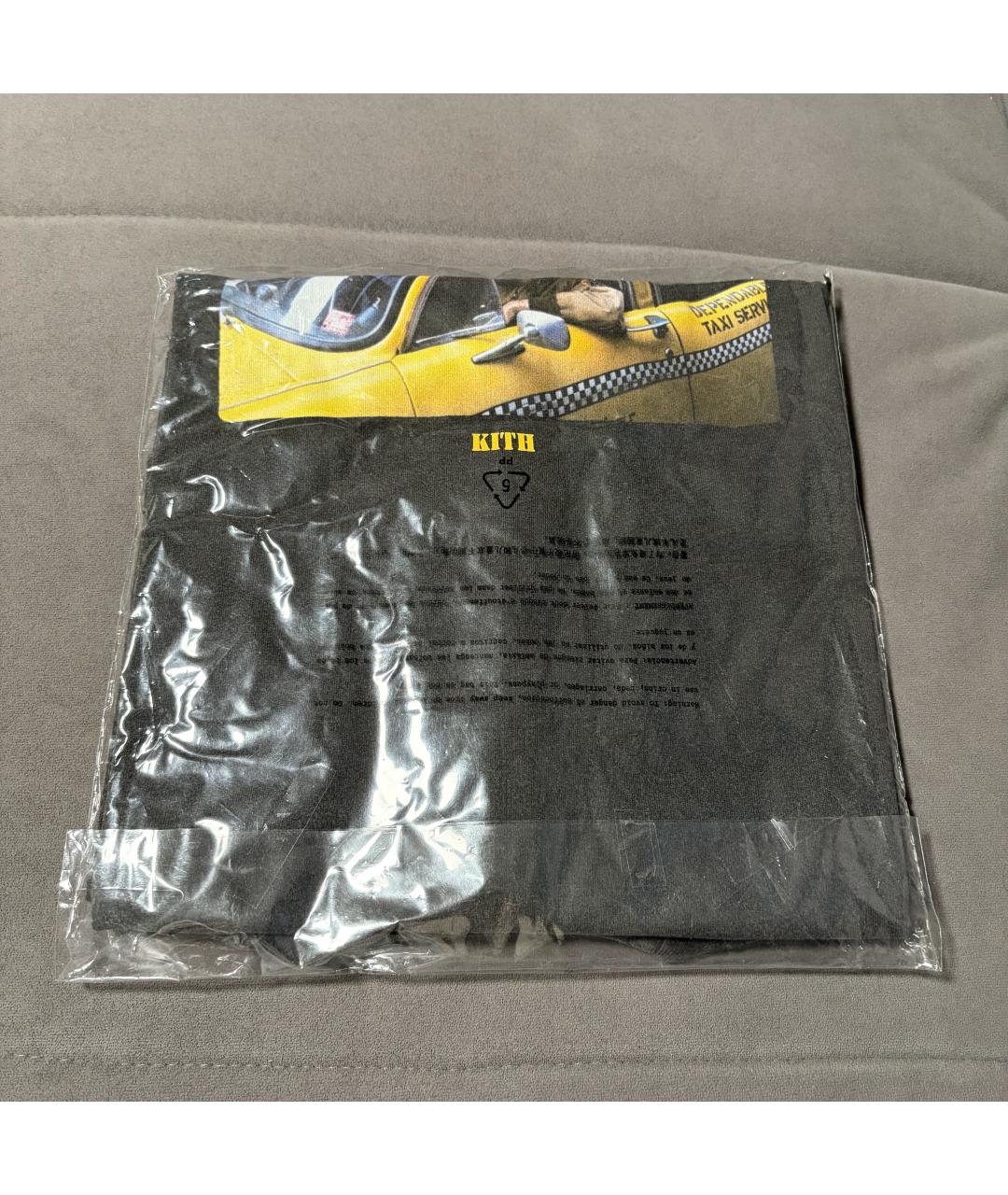 KITH Черная хлопковая футболка, фото 7