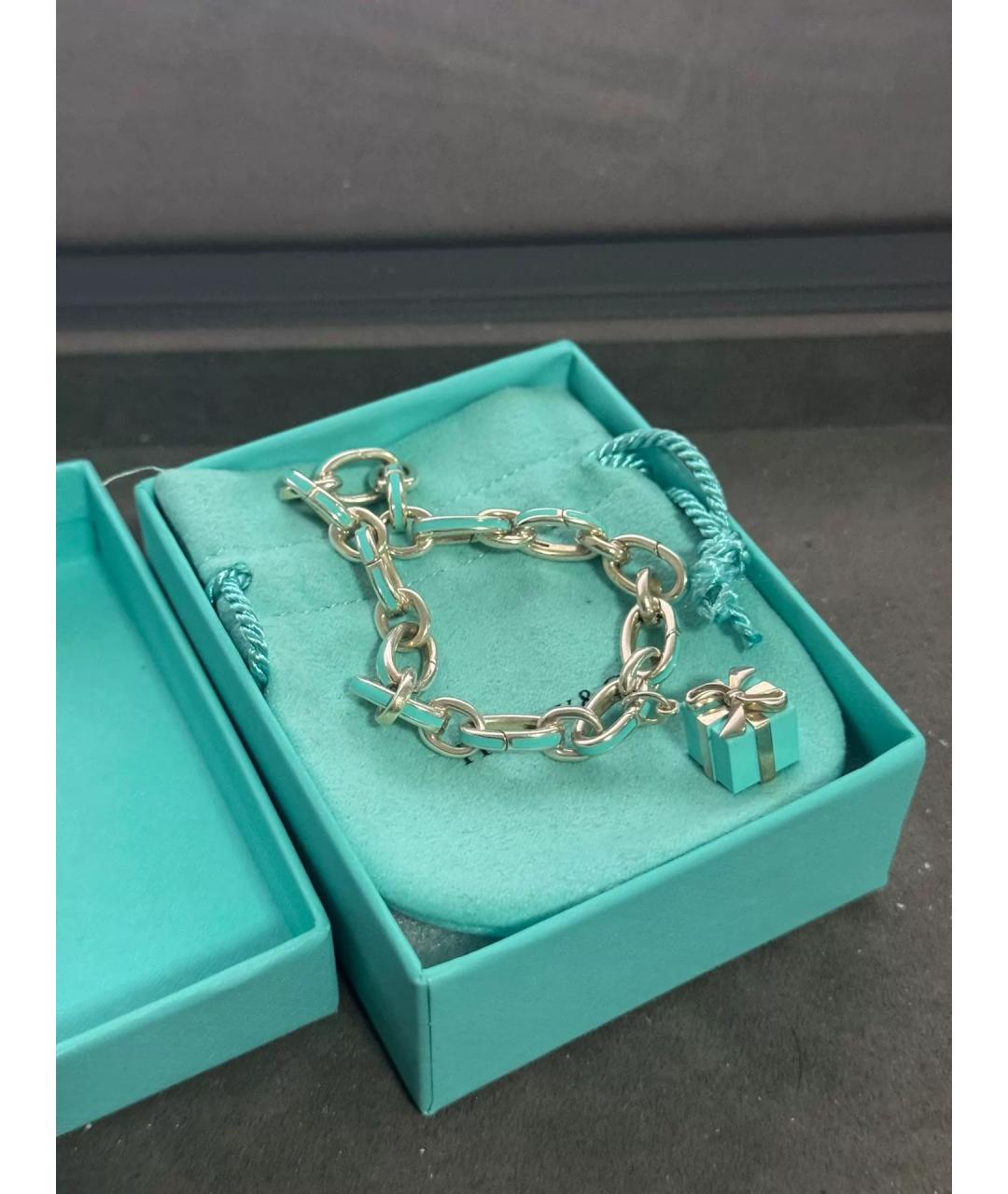 TIFFANY&CO Серебряный серебряный браслет, фото 10