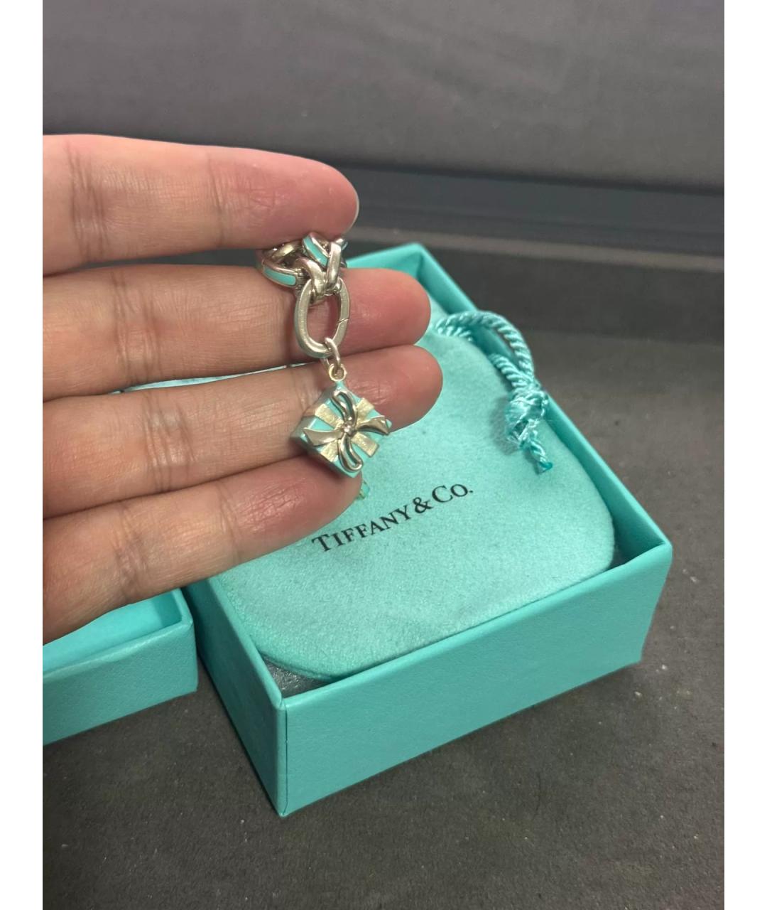 TIFFANY&CO Серебряный серебряный браслет, фото 4