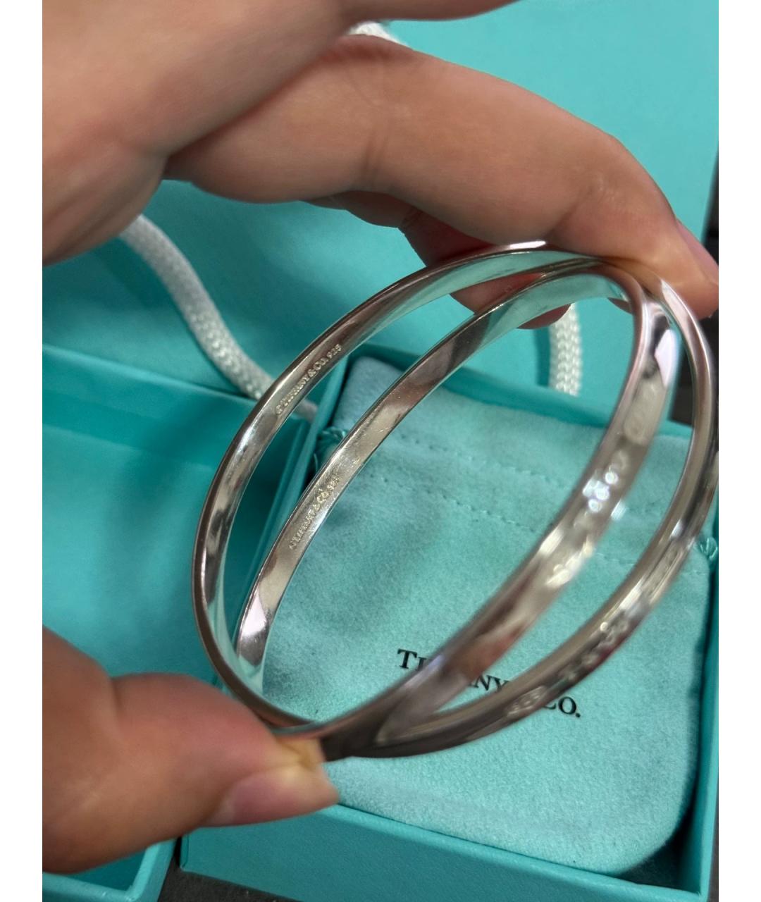 TIFFANY&CO Серебряный серебряный браслет, фото 4