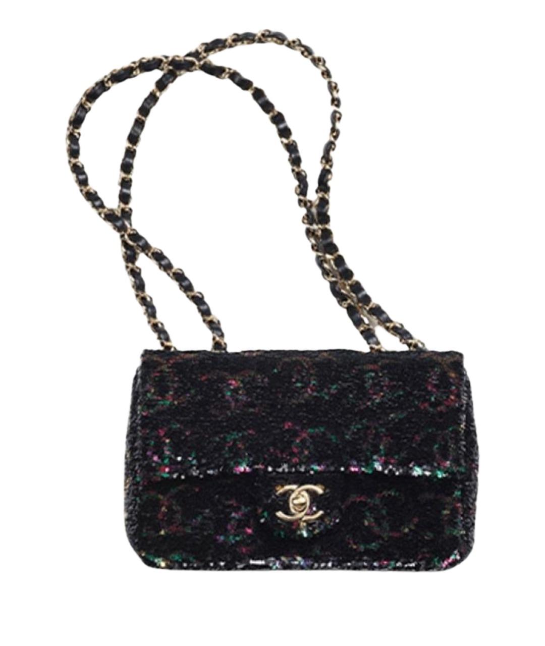 CHANEL Черная сумка через плечо, фото 1