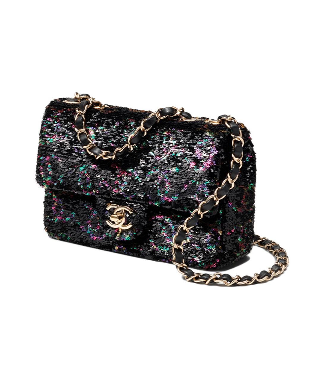 CHANEL Черная сумка через плечо, фото 2