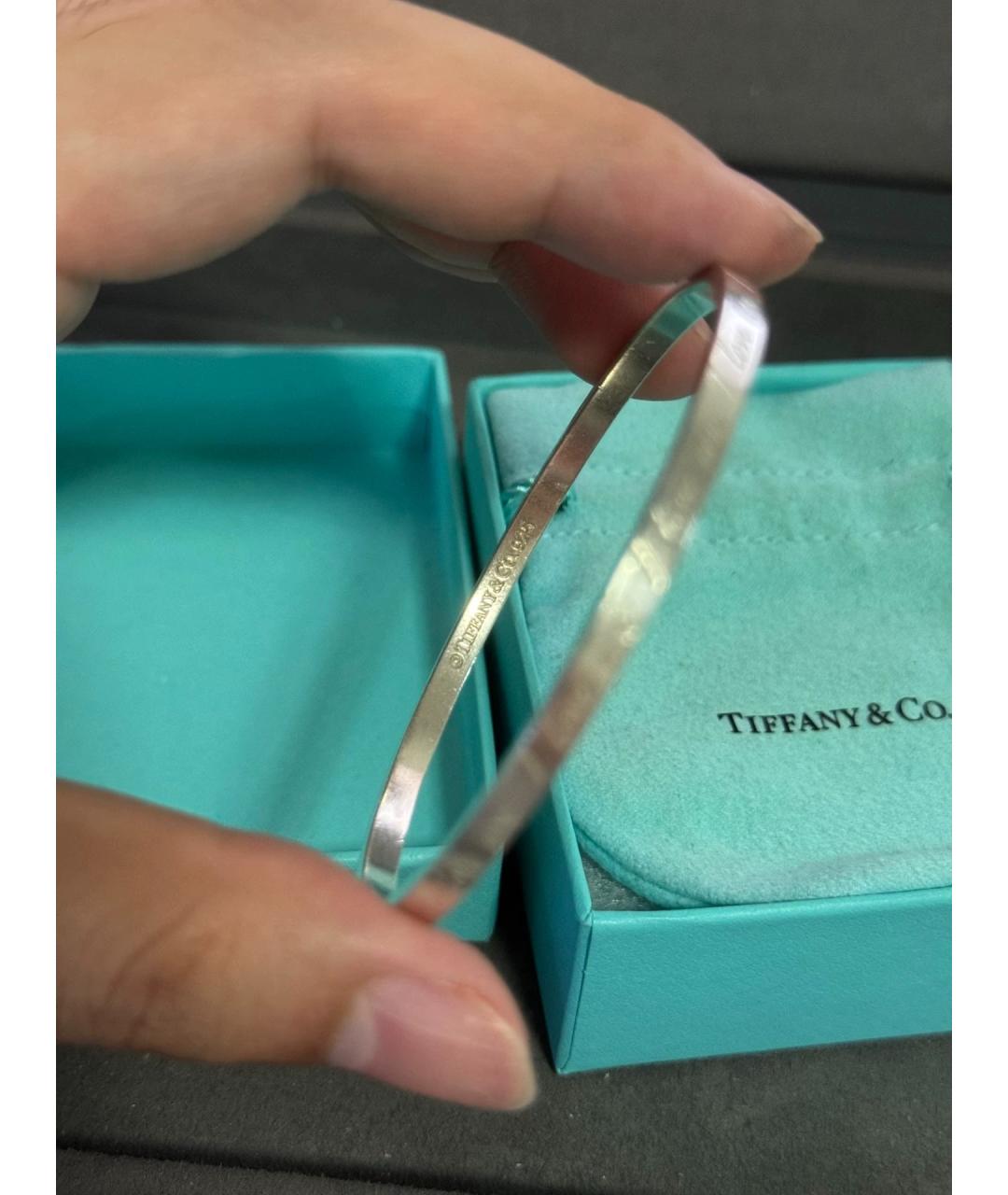 TIFFANY&CO Серебряный серебряный браслет, фото 6