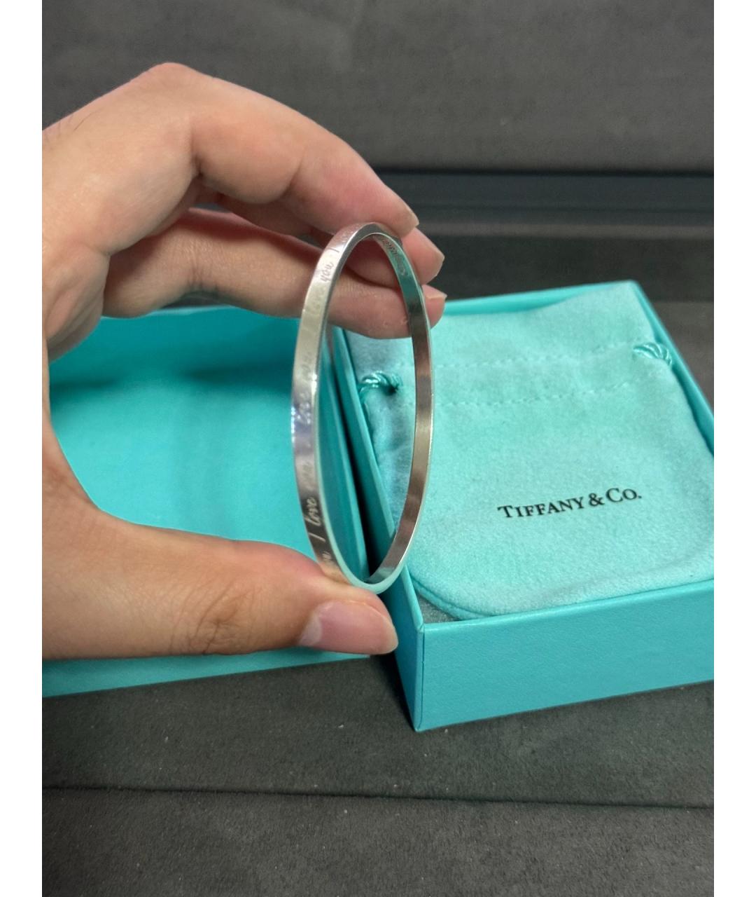 TIFFANY&CO Серебряный серебряный браслет, фото 3