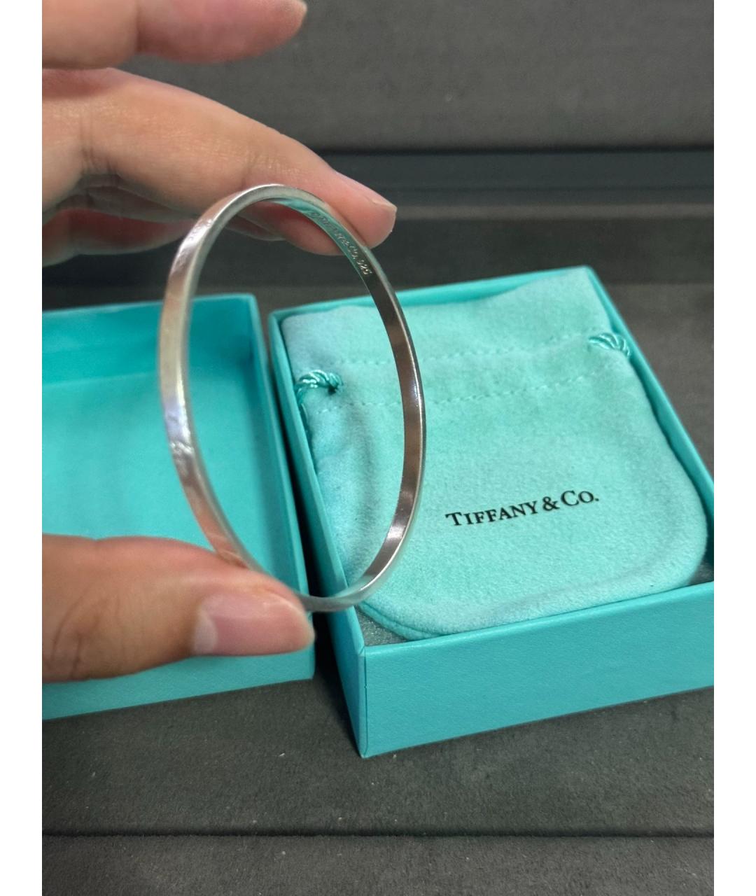 TIFFANY&CO Серебряный серебряный браслет, фото 5