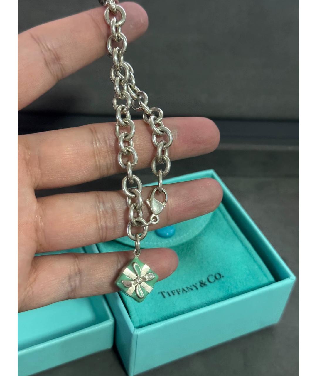 TIFFANY&CO Серебряный серебряный браслет, фото 4