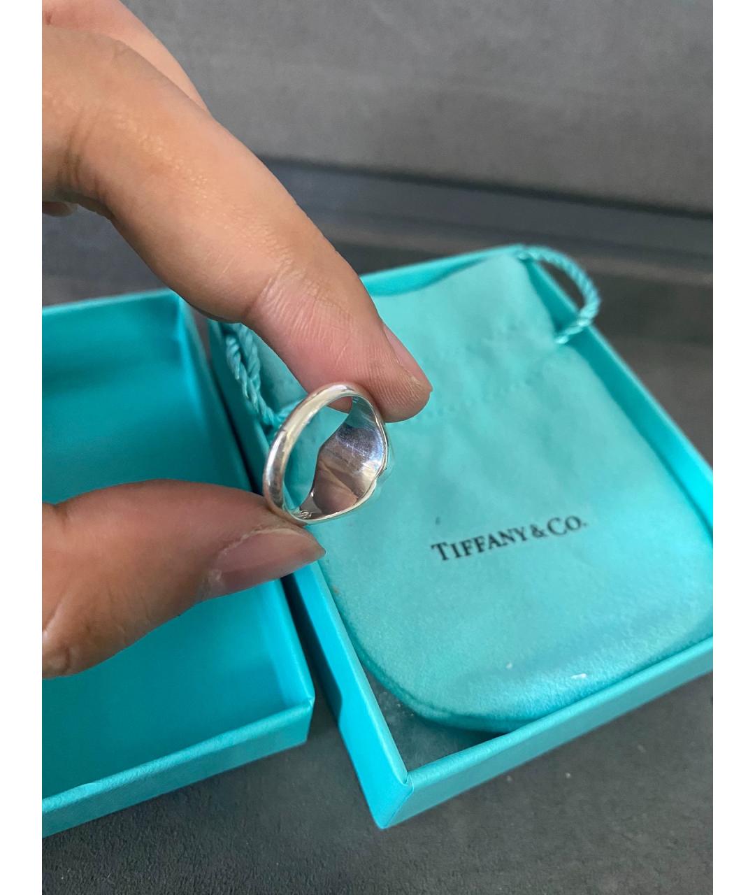 TIFFANY&CO Серебряное серебряное кольцо, фото 6