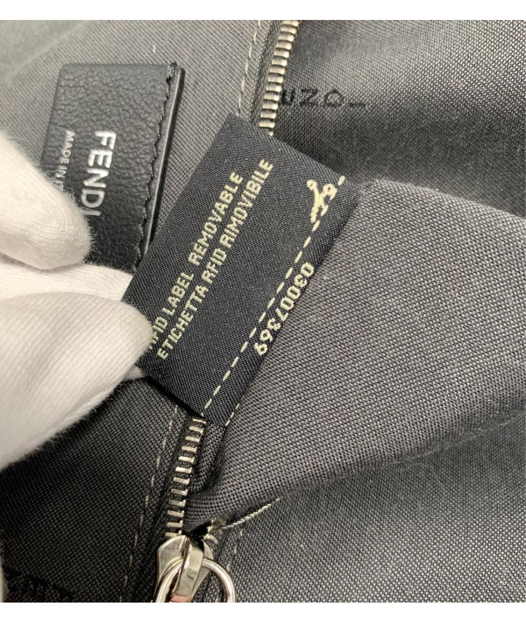 FENDI Розовая кожаная сумка через плечо, фото 4