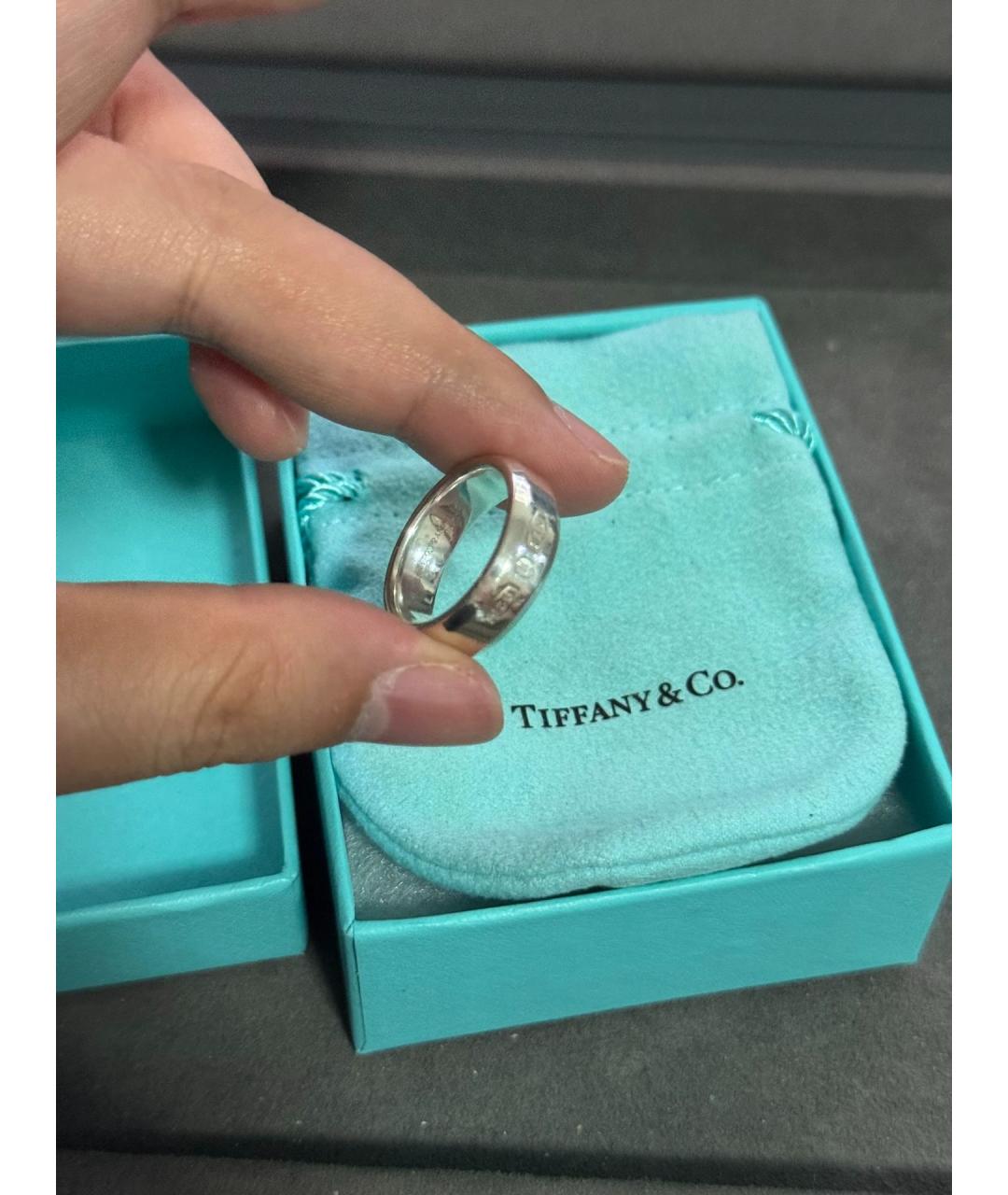 TIFFANY&CO Серебряное серебряное кольцо, фото 4