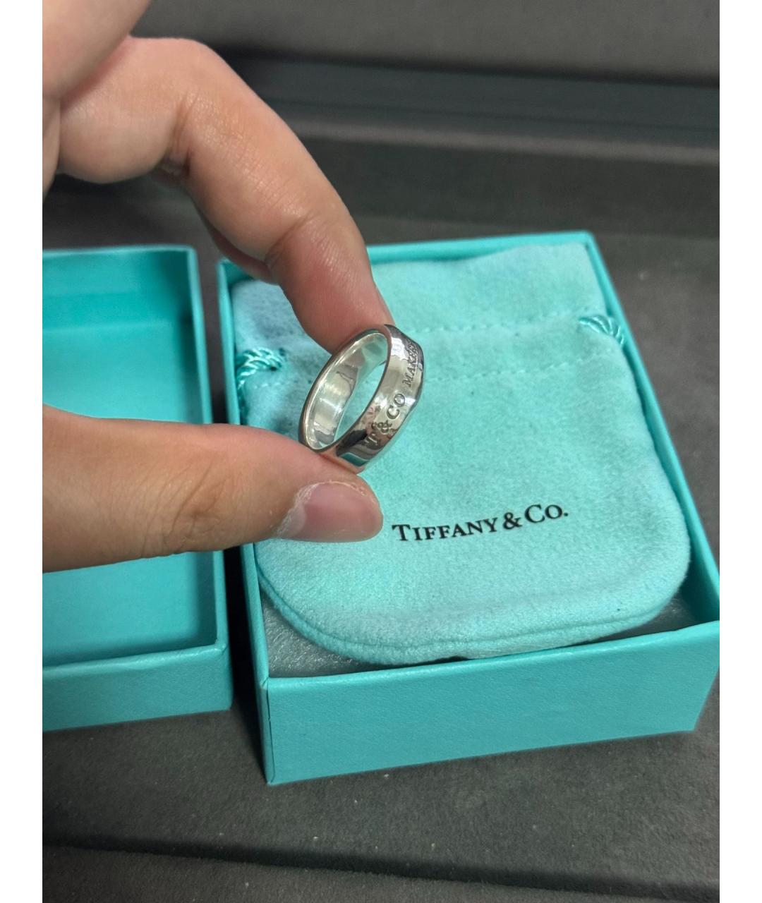 TIFFANY&CO Серебряное серебряное кольцо, фото 2
